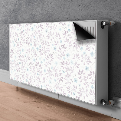 Decoratieve radiatormat Takken met bladeren