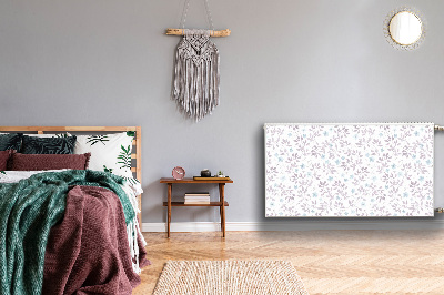 Decoratieve radiatormat Takken met bladeren
