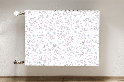 Decoratieve radiatormat Takken met bladeren