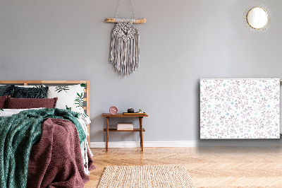 Decoratieve radiatormat Takken met bladeren