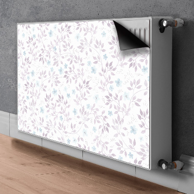 Decoratieve radiatormat Takken met bladeren