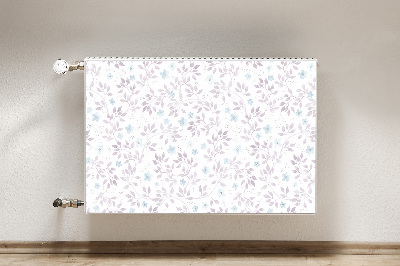 Decoratieve radiatormat Takken met bladeren