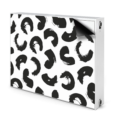 Magnetische mat voor de radiator Penseelstreken