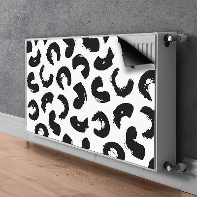 Magnetische mat voor de radiator Penseelstreken