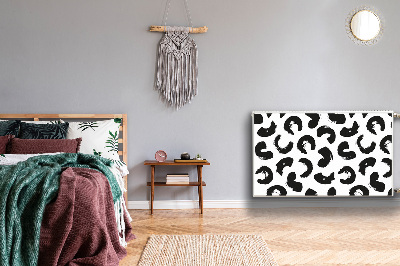 Magnetische mat voor de radiator Penseelstreken