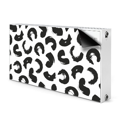 Magnetische mat voor de radiator Penseelstreken