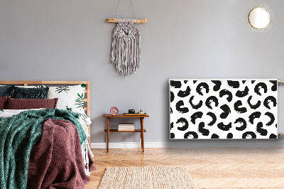 Magnetische mat voor de radiator Penseelstreken
