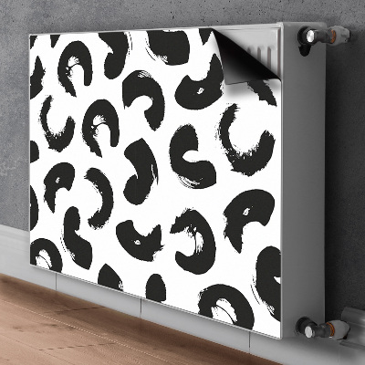 Magnetische mat voor de radiator Penseelstreken