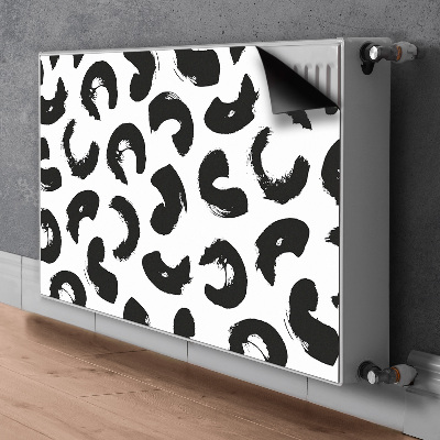 Magnetische mat voor de radiator Penseelstreken