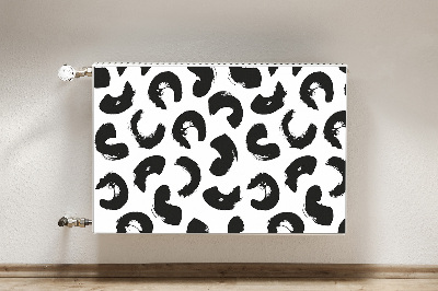 Magnetische mat voor de radiator Penseelstreken
