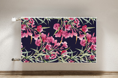 Decoratieve radiatormat Waterverfbloemen
