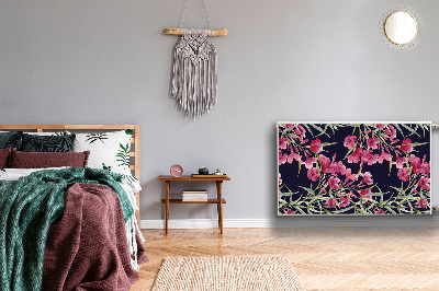 Decoratieve radiatormat Waterverfbloemen