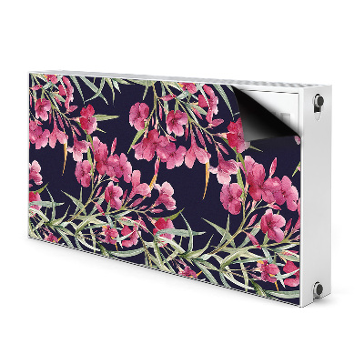 Decoratieve radiatormat Waterverfbloemen