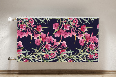 Decoratieve radiatormat Waterverfbloemen