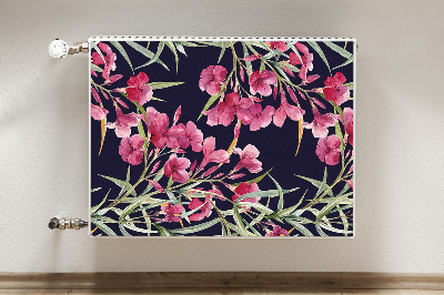 Decoratieve radiatormat Waterverfbloemen