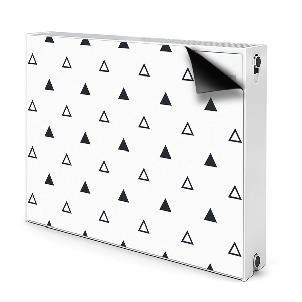 Magnetische radiatormat Driehoeken