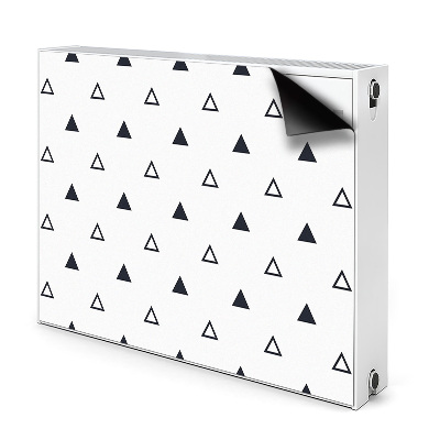 Magnetische radiatormat Driehoeken
