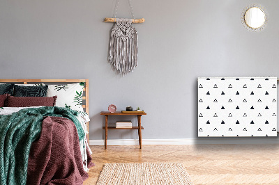 Magnetische radiatormat Driehoeken
