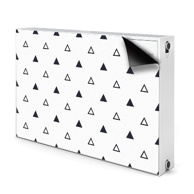 Magnetische radiatormat Driehoeken