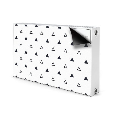 Magnetische radiatormat Driehoeken