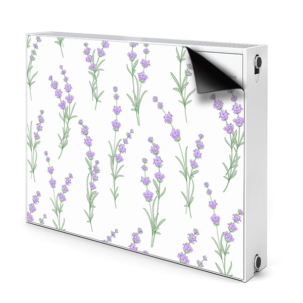 Magnetische bedrukte mat Lavendelbloemen