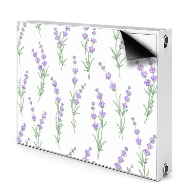 Magnetische bedrukte mat Lavendelbloemen