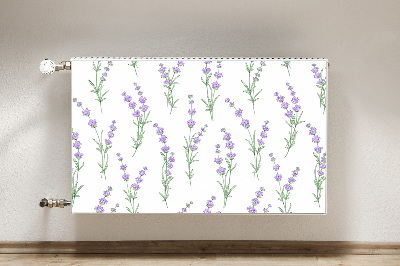 Magnetische bedrukte mat Lavendelbloemen