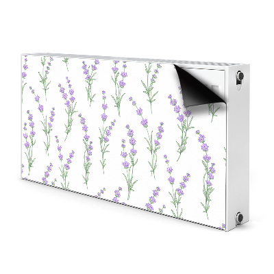 Magnetische bedrukte mat Lavendelbloemen