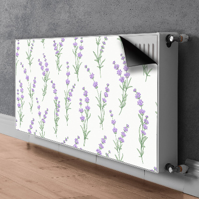 Magnetische bedrukte mat Lavendelbloemen