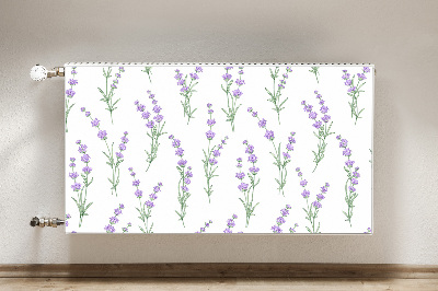 Magnetische bedrukte mat Lavendelbloemen