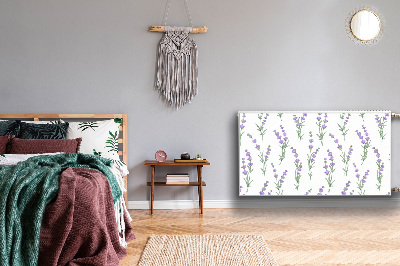 Magnetische bedrukte mat Lavendelbloemen