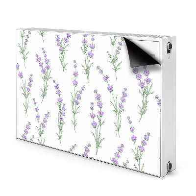 Magnetische bedrukte mat Lavendelbloemen