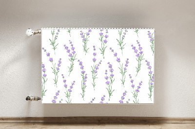 Magnetische bedrukte mat Lavendelbloemen