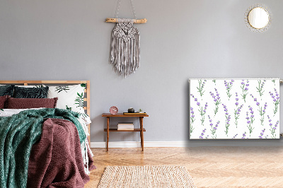 Magnetische bedrukte mat Lavendelbloemen
