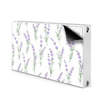 Magnetische bedrukte mat Lavendelbloemen