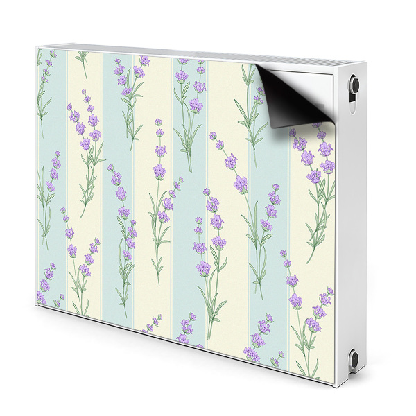 Magnetische bedrukte mat Lavendelbloemen