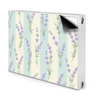 Magnetische bedrukte mat Lavendelbloemen
