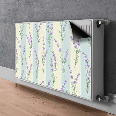 Magnetische bedrukte mat Lavendelbloemen