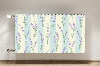 Magnetische bedrukte mat Lavendelbloemen