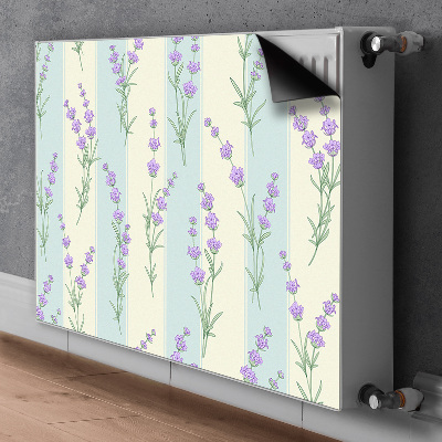 Magnetische bedrukte mat Lavendelbloemen