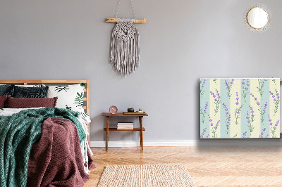 Magnetische bedrukte mat Lavendelbloemen