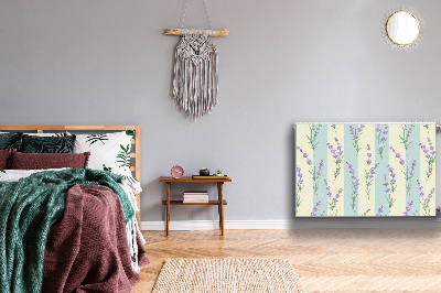 Magnetische bedrukte mat Lavendelbloemen