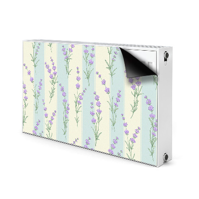 Magnetische bedrukte mat Lavendelbloemen