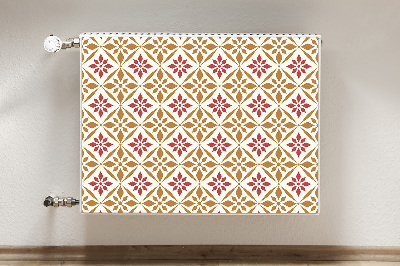 Magnetische bedrukte mat Bloemenpatroon