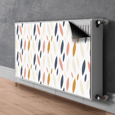 Magnetische radiatormat Scandinavisch patroon