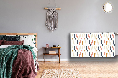 Magnetische radiatormat Scandinavisch patroon