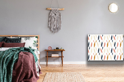 Magnetische radiatormat Scandinavisch patroon