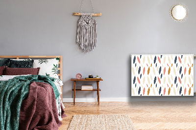 Magnetische radiatormat Scandinavisch patroon