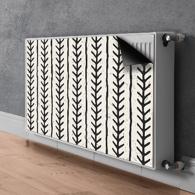 Decoratieve radiatormagneet Flankeet-patroon