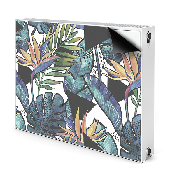Magnetische bedrukte mat Palm bladeren